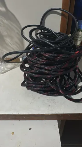 Conjuntos de cabos hdmi de 5 metros 2 pares