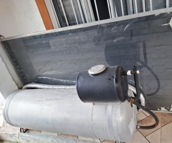 Kit aquecedor solar de água