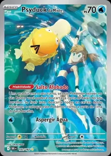 Vendo Psyduck da Mysti 193/182, em perfeitas condições.