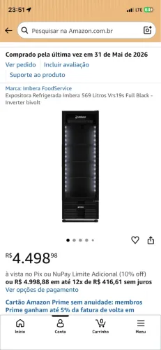 Expositora nova na caixa