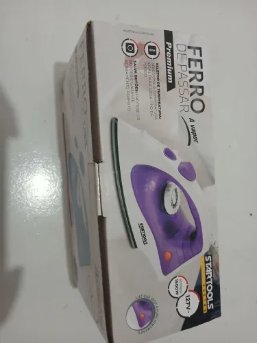 Ferro de passar roupa a vapor startooLs ta bem barato pra desapegar por apenas 70 reais