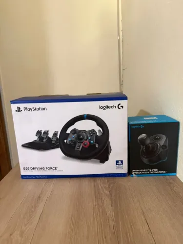 ? LOGITECH G29 + CÂMBIO LOGITECH DRIVING FORCE