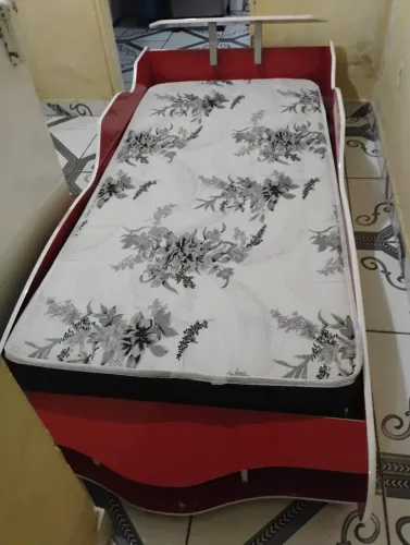 Cama infantil menino com colchão incluso