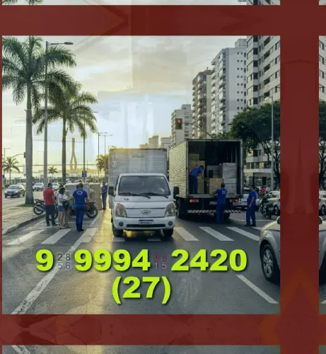 frete para vitória | serviço rápido e seguro | transporte bairro valoroso!