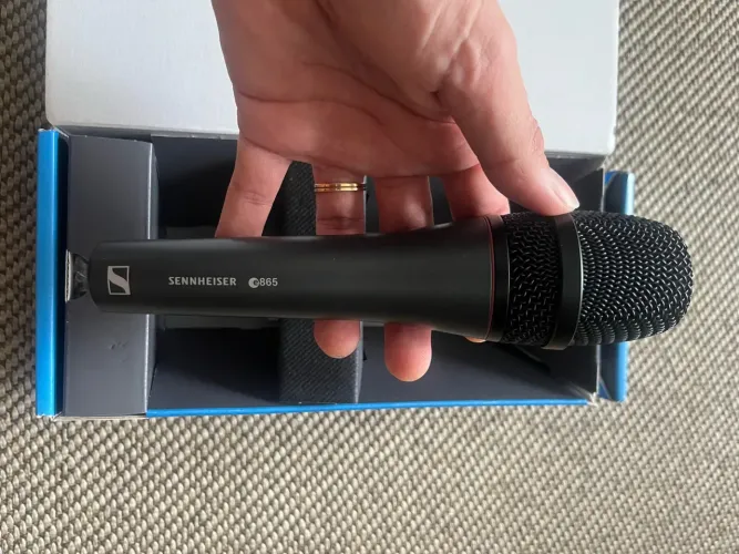 Microfone Condensador Sennheiser e865