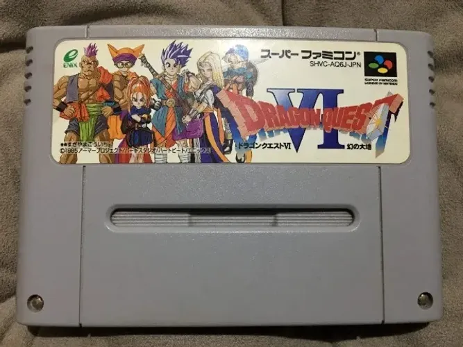 Dragon Quest 6 VI Snes super famicom super nintendo japonês cartucho original fita sfc