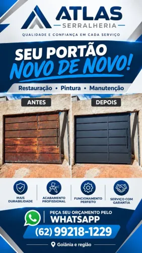 Reparo em portão 