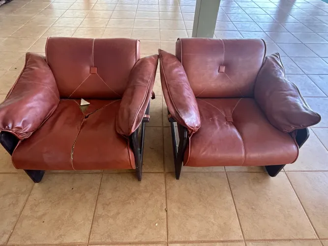 Par de poltronas Lafer MP 185