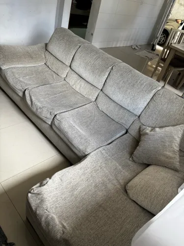 Vende-se sofá em formato L - 5 lugares