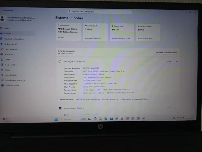 Notebook HP ! Novo ou troco por iPhone (preço altera)