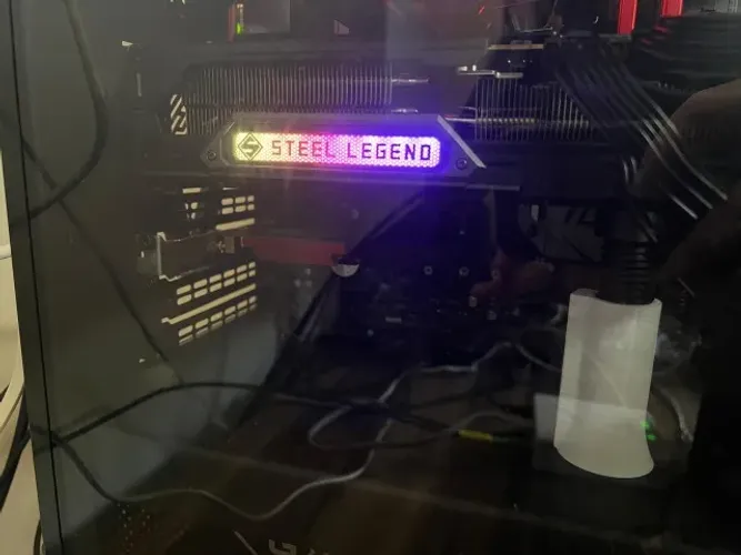 NA GARANTIA - RX 9070 XT 16GB STEEL LEGEND 