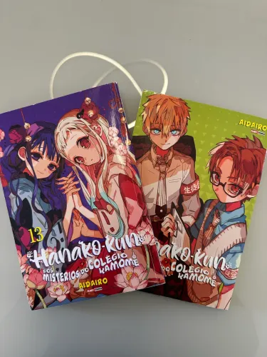 Mangá Hanako Kun Volume 13 e 14