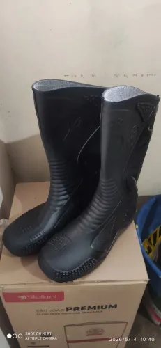 Bota de chuva para motoqueiro (Nova!)