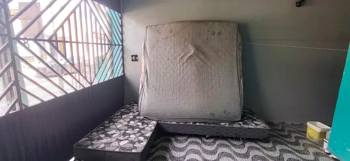 Cama box de mola ensacada