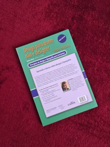 Livro Design para Quem Não é Designer ? Robin Williams