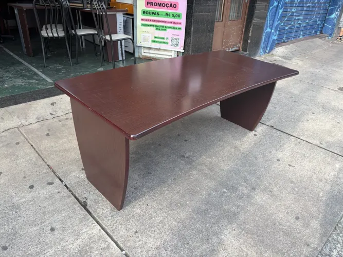 Mesa de escritorio escrivaninha grande 180x84cm