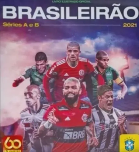 Álbum novo, vazio do Campeonato Brasileiro 2021