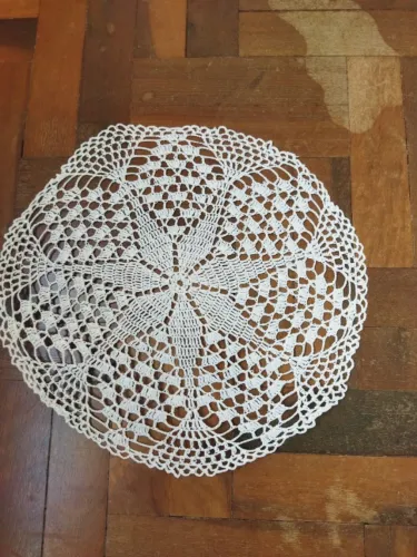 4 toalhinhas crochê novas