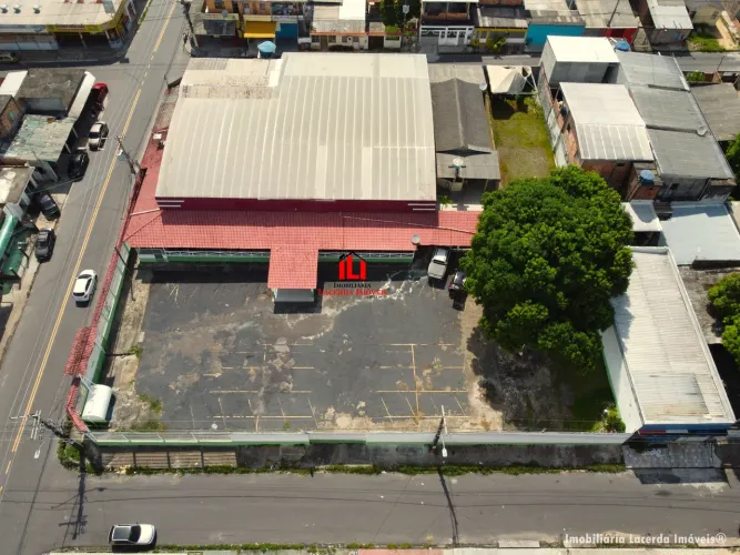 Imóvel Comercial Galpão, Escriturado e Registro - Esquina no Novo Aleixo