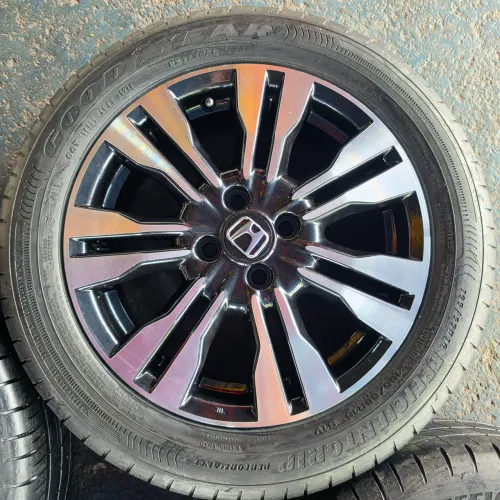 RODAS HONDA CITY ARO 16 4X100 ORIGINAIS E PNEUS 195/55