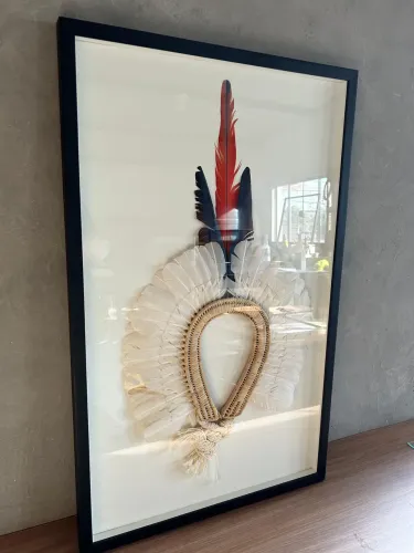 Quadro decorativo Cocar Indígena 