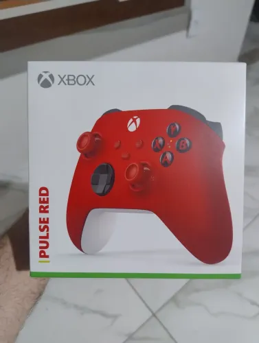 Controle Xbox One Séries X/S Pulse Red original lacrado