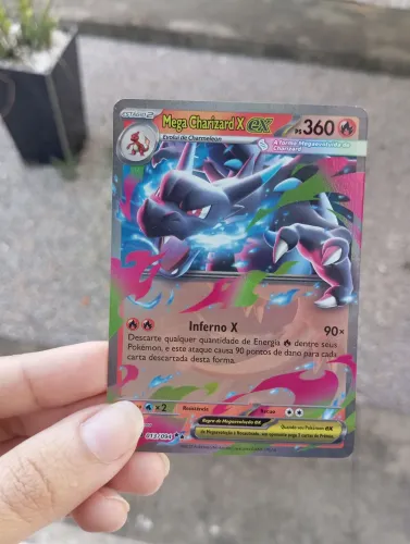 Carta Pokémon Mega Charizard X