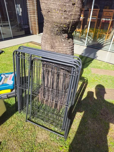 Cercado para cachorros com 9 peças 