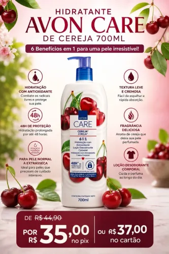 Hidratante 700ml avon