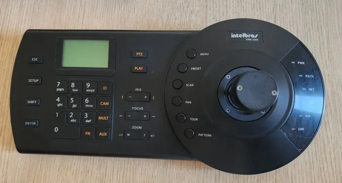 Mesa Controladora Hibrida lP Joystick VTN 2000 Intelbras