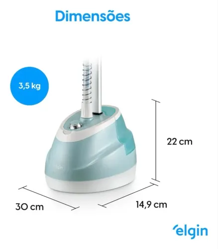 Passadeira a vapor Elgin