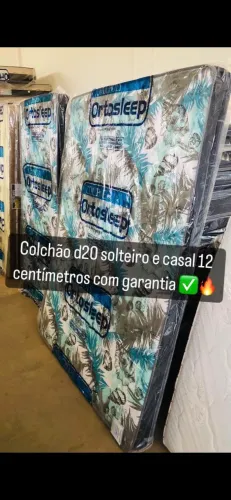 Colchao casal novo
