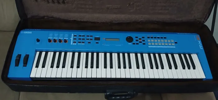 Teclado yamaha mx61 v2 azul