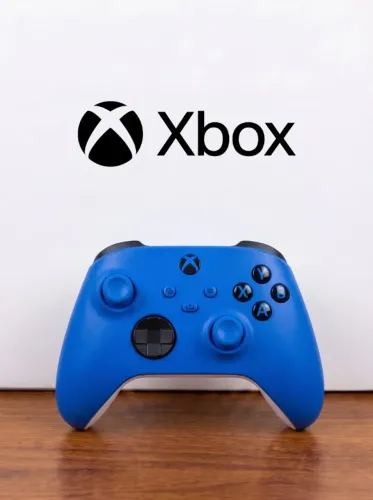 Controle Xbox Series X/S One Original (Semi Novo) Azul Versão Shock Blue Compatível Com PC