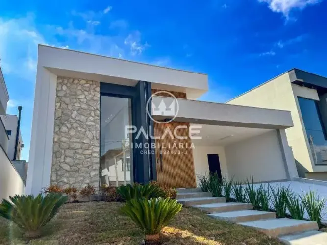 casa em condomínio à venda em santa rosa, piracicaba 3 quartos 173m²