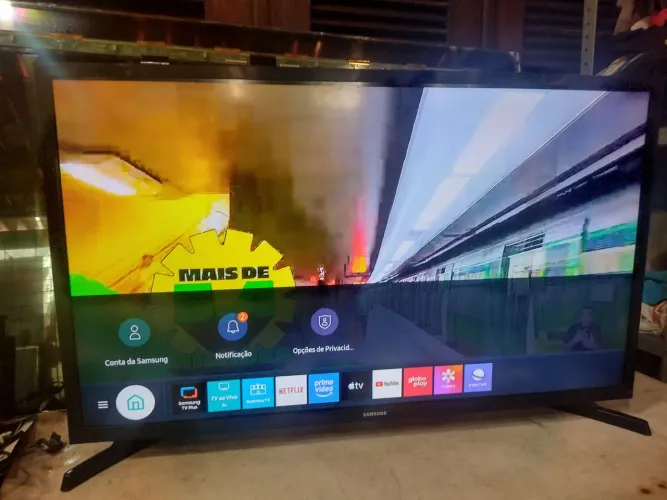 Vendo TV Samsung dê 32 smart tizem perfeita