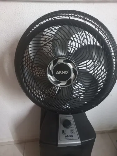 Ventilador Arno Silence Force Preto (Completo / Motor Queimado)