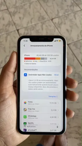 Vendo IPhone 11 128 giga Branco