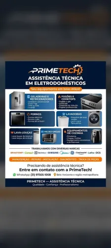 Conserto de geladeiras,fogões,lava louças,forno,chapas,adegas