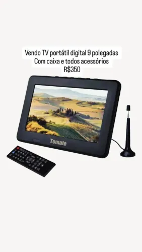 Tv tomate 9 polegadas