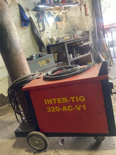 Solda alumínio tig 320