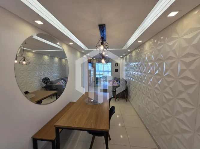 Apartamento de 3 quartos - 1 suíte, varanda gourmet, piscina e 3 vagas Demarcadas - Guilhe