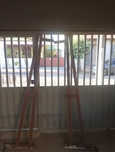 2 estrutura de ferro para cobertura