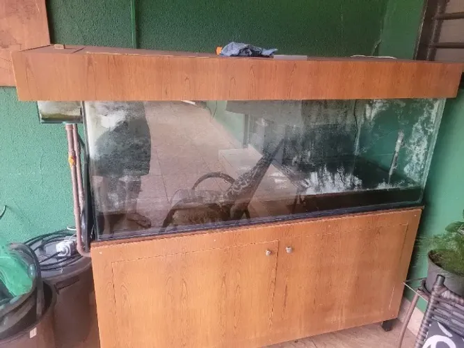 AQUÁRIO 600 LITROS COM MÓVEL E SUMP