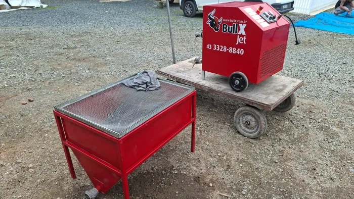 Maquina projetora reboco