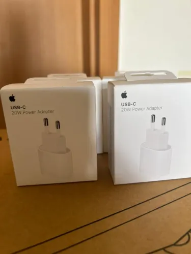 FONTE APPLE TIPO C ORIGINAL GARANTIA APPLE 1 ANO FAZEMOS ENTREGAS