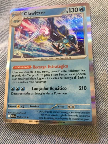 Carta Pokémon Clawitzer