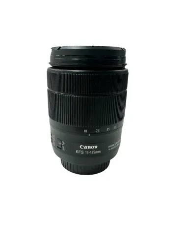 Lente Canon 18-135mm Nano cristal seminova 