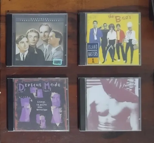 CDs Post Punk New Wave importado nacional 