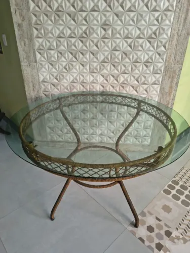 Mesa de jantar redonda